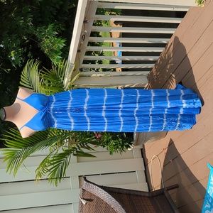 Gypsy 05 Silk Maxi Dress EUC